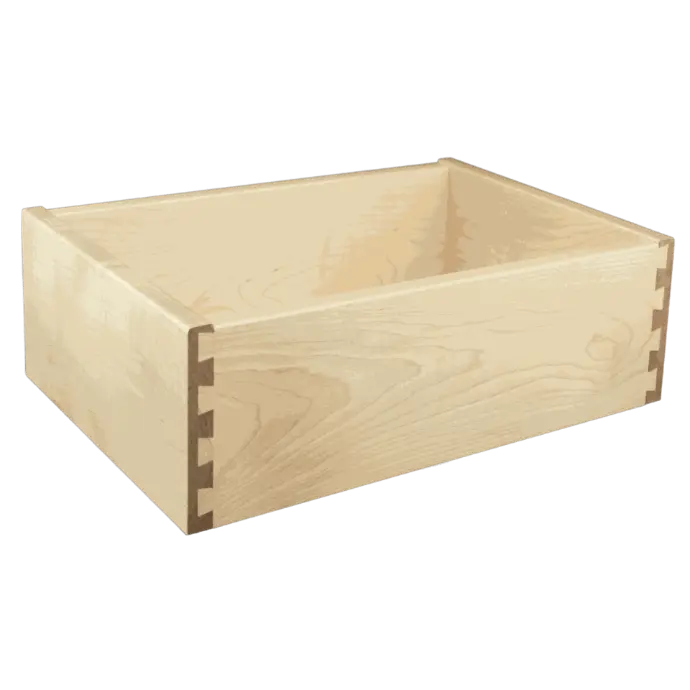 Pantry roll out drawer with straight  front