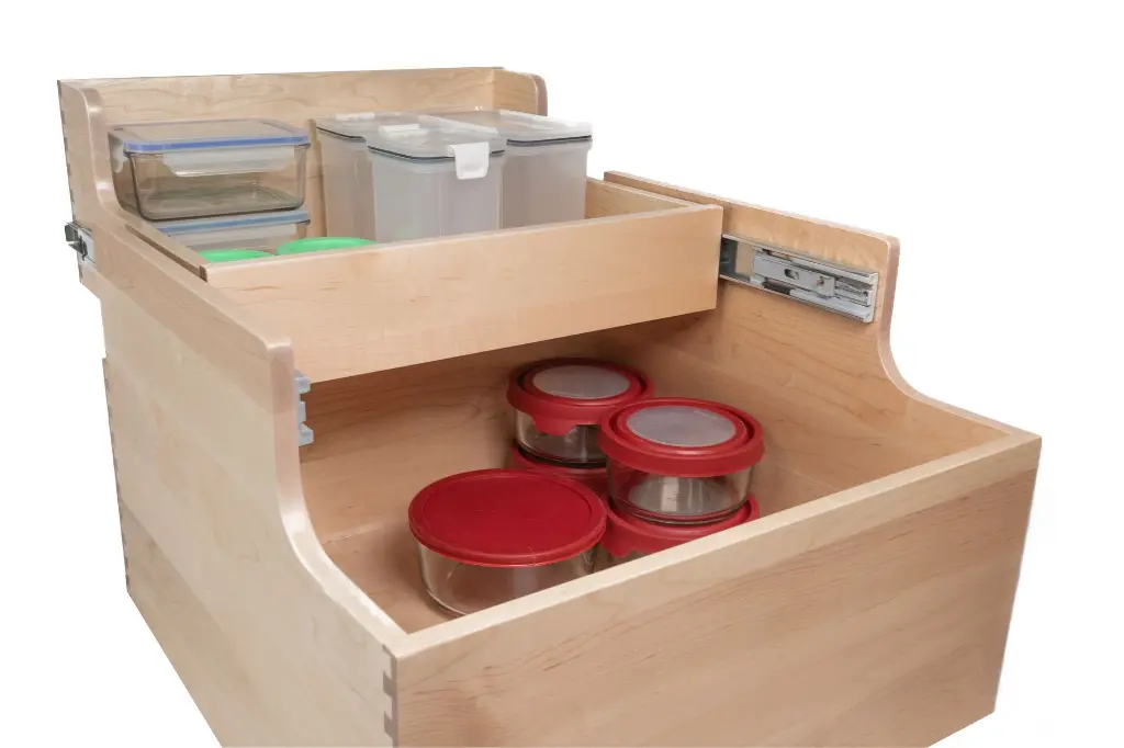 Maple Dovetail Drawer Two Tier acc.webp