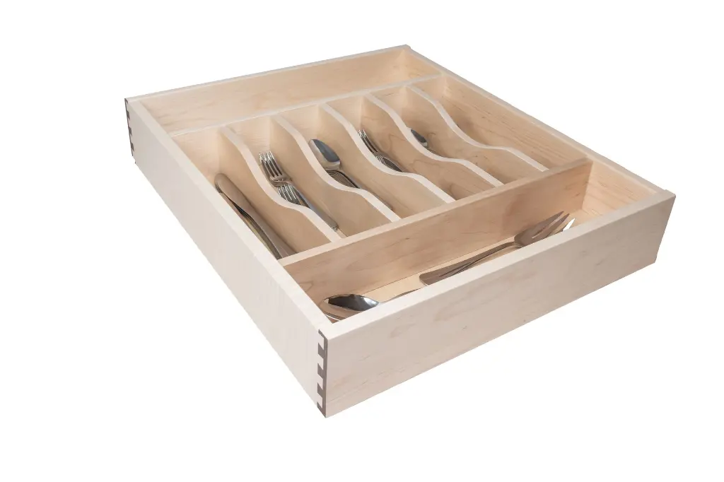 Maple Dovetail Drawer with cutlery divider D5S acc.webp