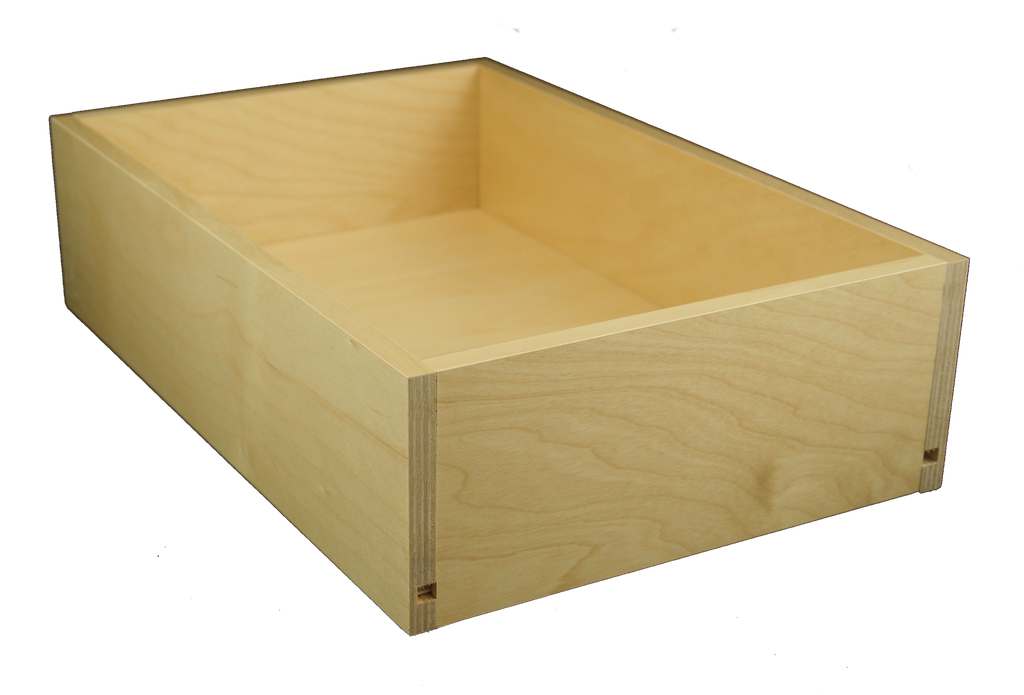Assembled Plywood Dowel Drawers